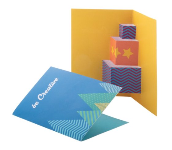 Dimensions 3D karácsonyi képeslap, karácsonyfa