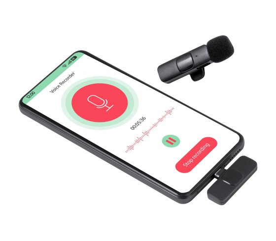 Spart vezeték nélküli mobiltelefon mikrofon