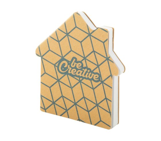CreaStick House Eco egyediesíthető öntapadós jegyzettömb