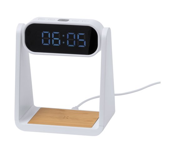 Darret ébresztőóra vezeték nélküli töltővel