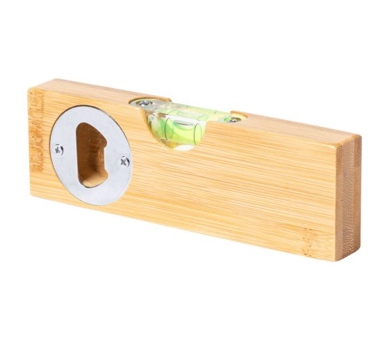 Nudok vízmérték sörnyitóval