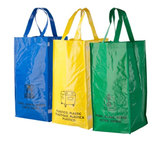 Lopack szelektív hulladékgyűjtő táskák