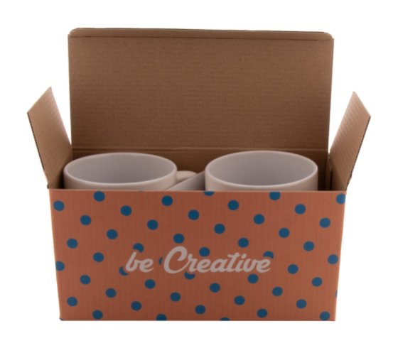 CreaBox Mug Double egyediesíthető dupla bögredoboz