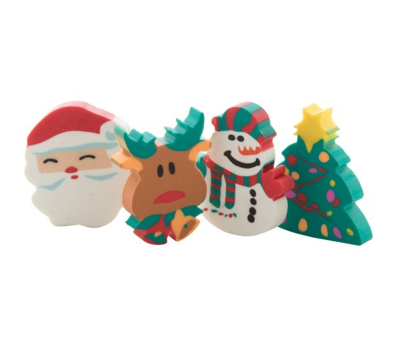 Flop karácsonyi radír szett