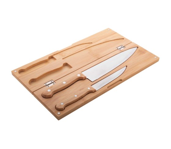 Sanjo bambusz kés szett