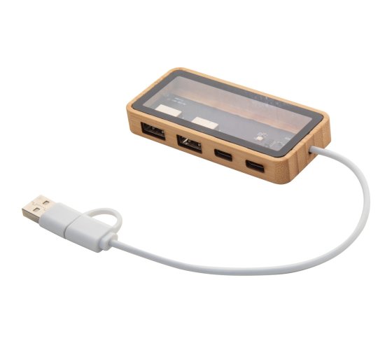 SeeHub átlátszó USB hub