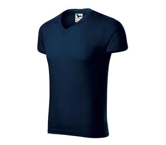 Slim Fit V-neck Póló férfi