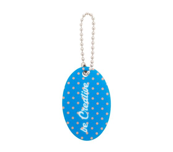 Felty egyedi kulcstartó, kör