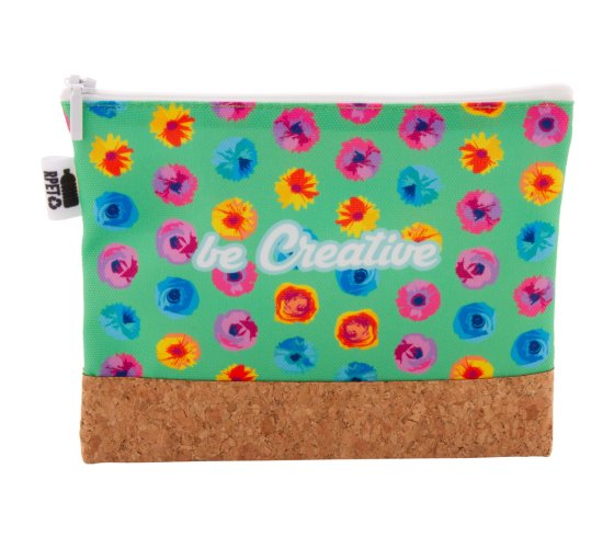 CreaBeauty Cork M RPET egyediesíthető kozmetikai táska
