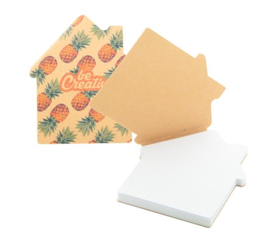 CreaStick House Eco egyediesíthető öntapadós jegyzettömb