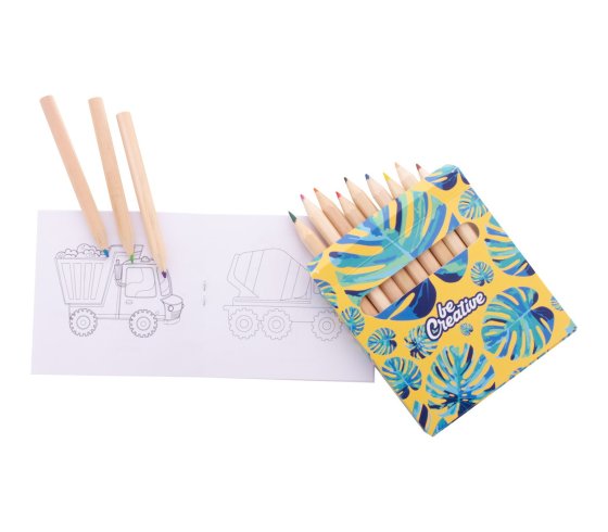 Coloxil 12 egyediesíthető színező szett, állatok