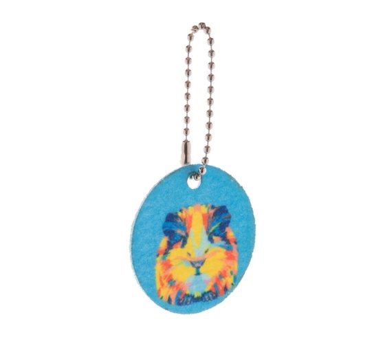 Felty egyedi kulcstartó, kör