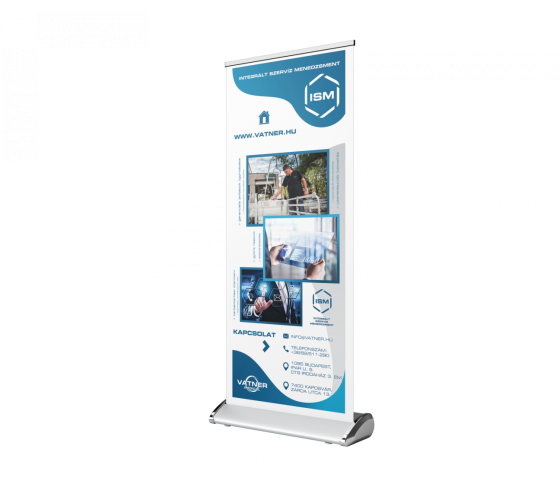 Roll-up szerkezet nyomattal, 200x200 méret