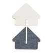 Hutty dekoráció, ház alakú
