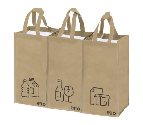 Stuggar RPET szelektív hulladékgyűjtő táskák