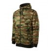 Camo Zipper Felső férfi