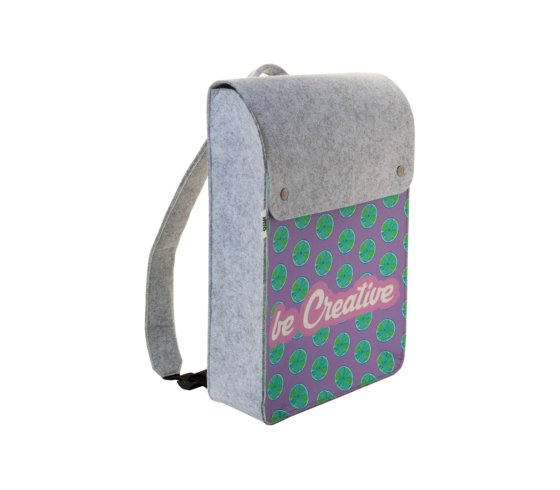 CreaFelt Back II egyediesíthető RPET hátizsák