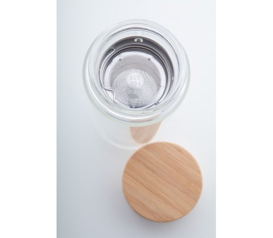 Andina üveg thermo bögre