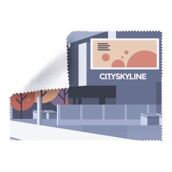 Dioptry RPET szemüvegtörlő kendő