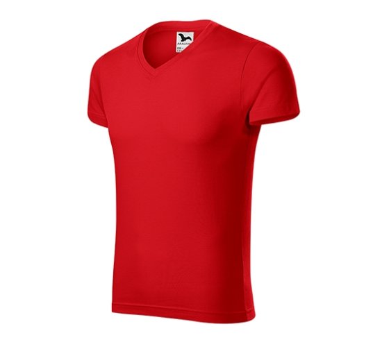 Slim Fit V-neck Póló férfi