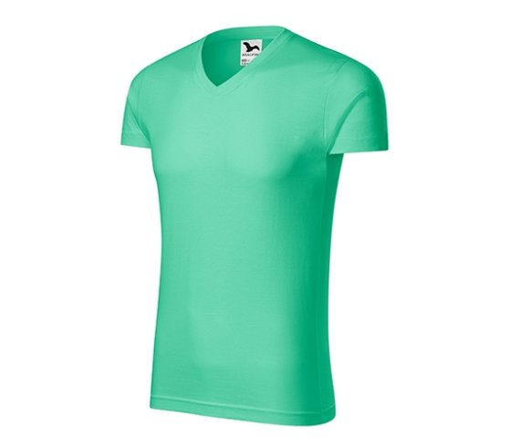 Slim Fit V-neck Póló férfi