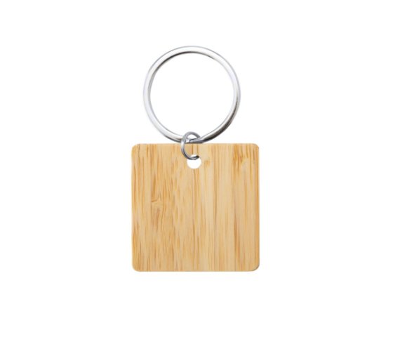 Sonek bambusz kulcstartó, kör