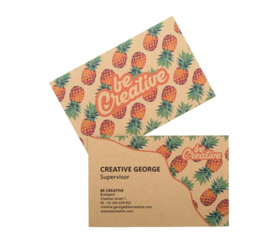 Visicard Eco egyedi névjegykártya