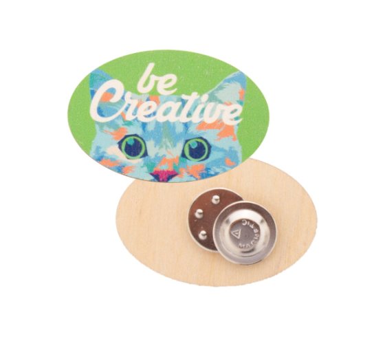 WooBadge egyediesíthető mágneses kitűző