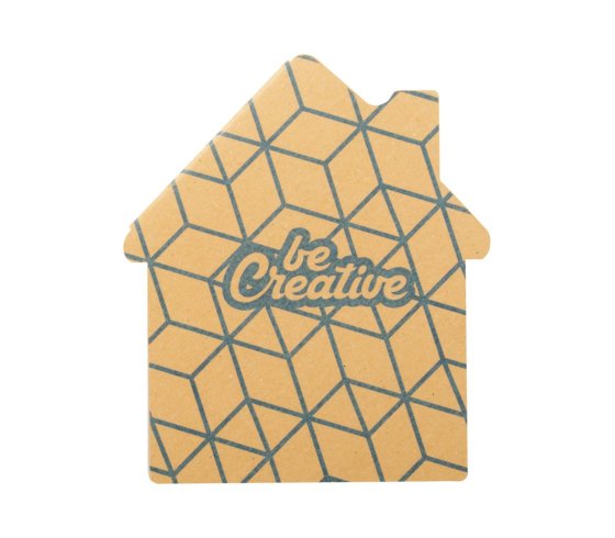 CreaStick House Eco egyediesíthető öntapadós jegyzettömb