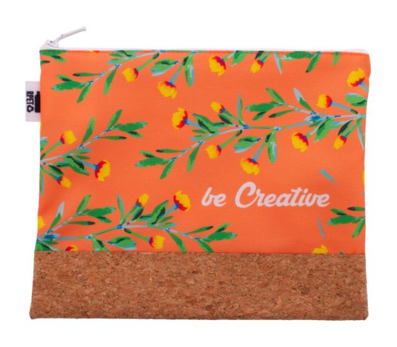 CreaBeauty Cork L RPET egyediesíthető kozmetikai táska