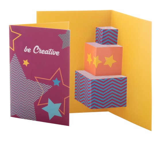 Dimensions 3D karácsonyi képeslap, karácsonyfa