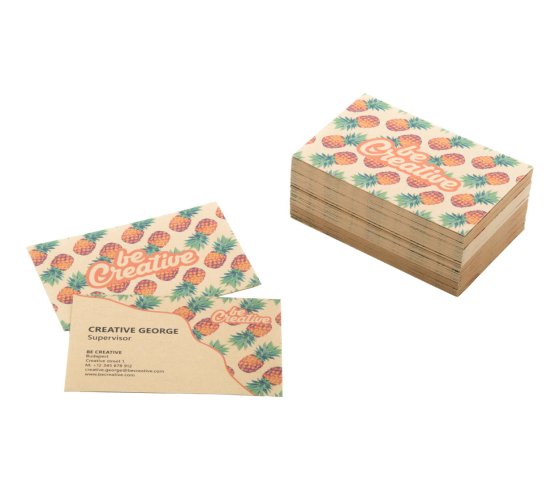 Visicard Eco egyedi névjegykártya