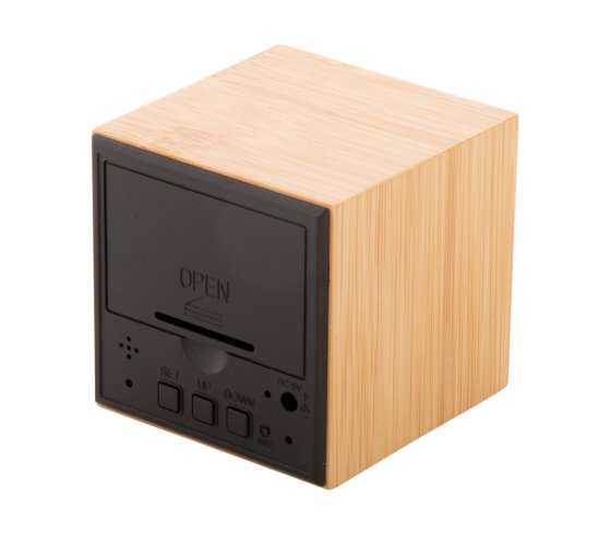 Boolarm bambusz ébresztőóra