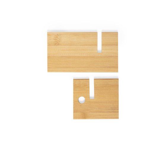 Protok bambusz mobiltelefon tartó